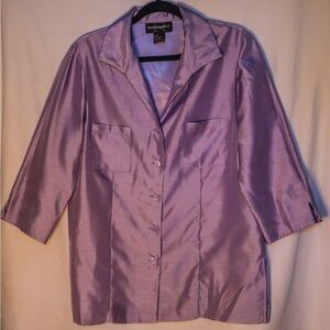 Beautiful purple blazer